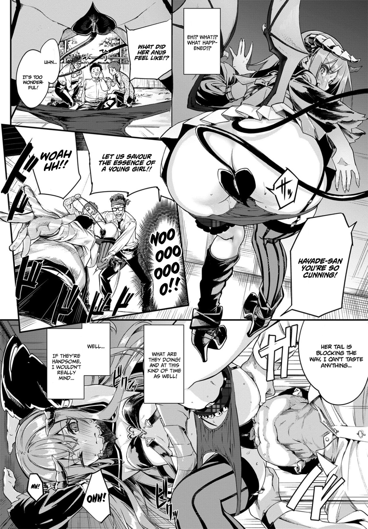 Hentai Manga Comic-The Hungry Succubus' Feeding Day-Read-6